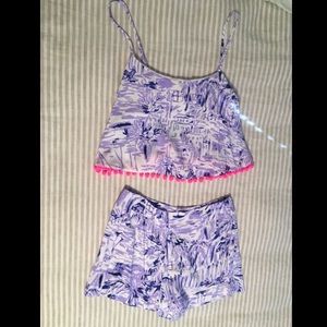Lilly Pulitzer two piece set